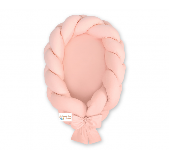 2 EM 1 NINHO - CAMINHA PARA RECÉM-NASCIDOS + PROTETOR DE BERÇO TRANÇA