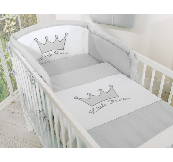 Conjunto de berço bebé 5 elementos Principe / Princesa. Roupa de cama bebé - Image 9