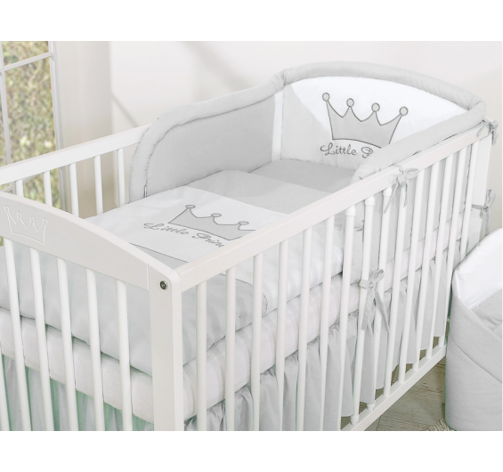 Conjunto de berço bebé 5 elementos Principe / Princesa. Roupa de cama bebé - Image 8