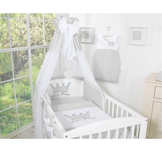 Conjunto de berço bebé 5 elementos Principe / Princesa. Roupa de cama bebé - Image 4