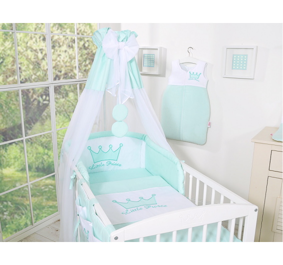 Mosquiteiro meio berço, decoração e suporte