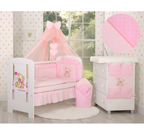 CONJUNTO DE BERÇO BEBÉ 5+ ELEMENTOS URSINHO