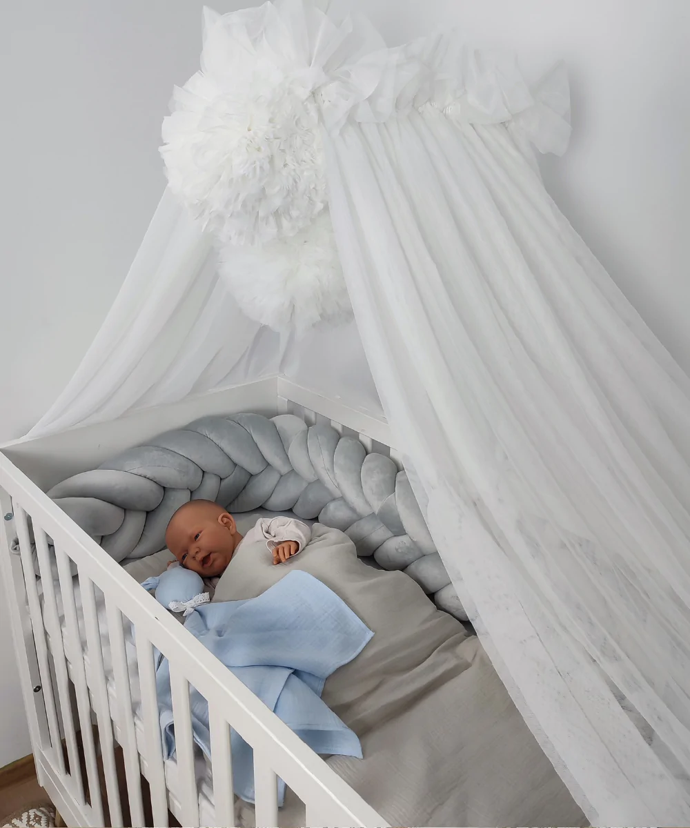 Mosquiteiro , decoração e suporte 6m Pon Pom - Image 6