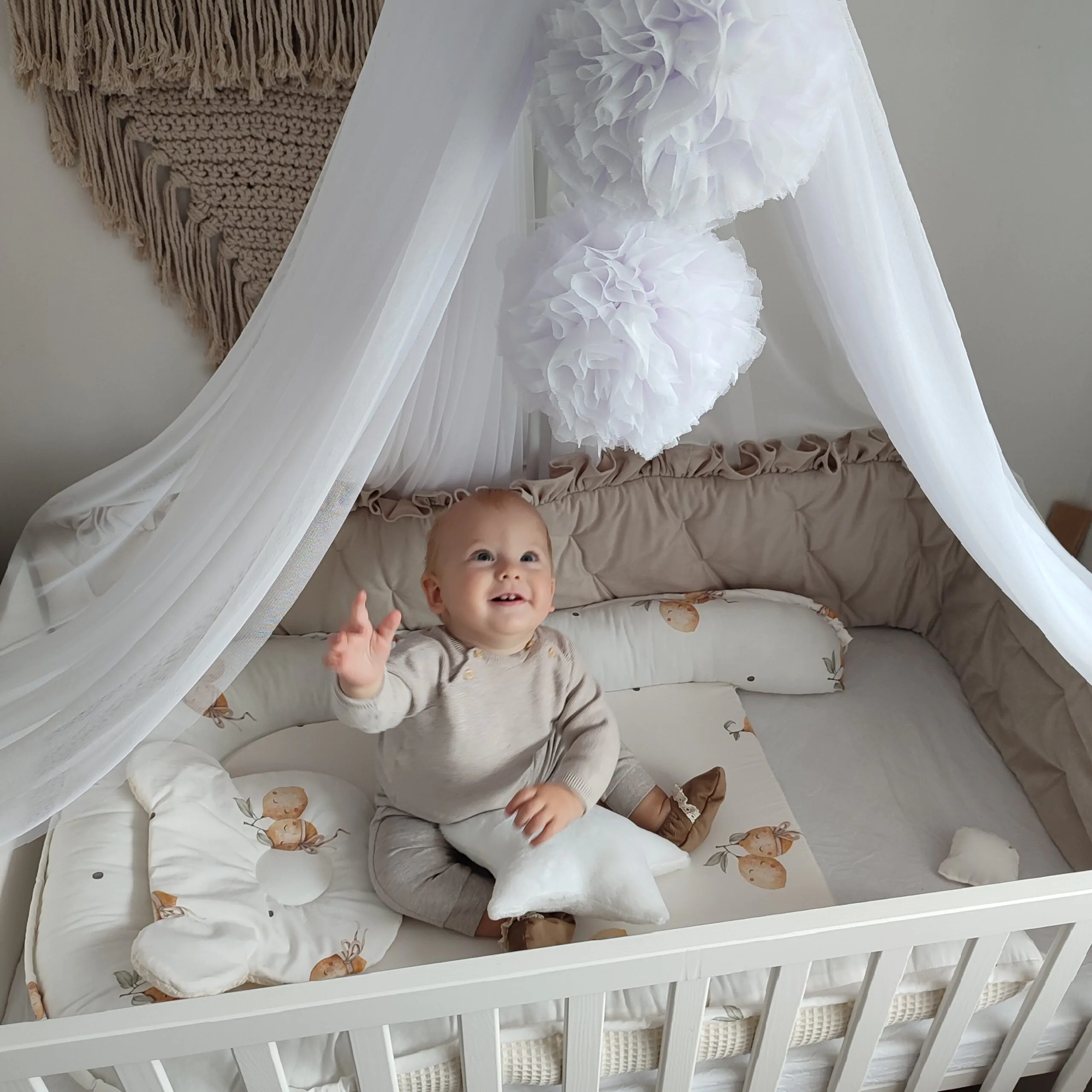 Mosquiteiro , decoração e suporte 6m Pon Pom - Image 8