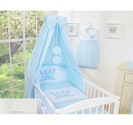 Conjunto de berço bebé 5 elementos Principe / Princesa. Roupa de cama bebé - Image 5