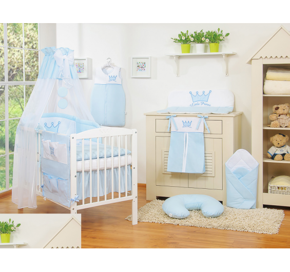 Conjunto de berço bebé 5 elementos Principe / Princesa. Roupa de cama bebé - Image 7