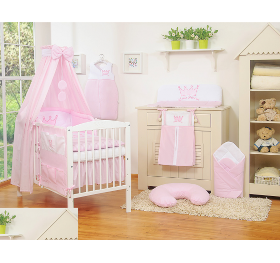 Conjunto de berço bebé 5 elementos Principe / Princesa. Roupa de cama bebé - Image 4