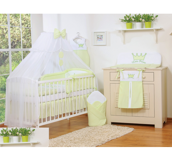 Conjunto de berço bebé 5 elementos Principe / Princesa. Roupa de cama bebé - Image 8