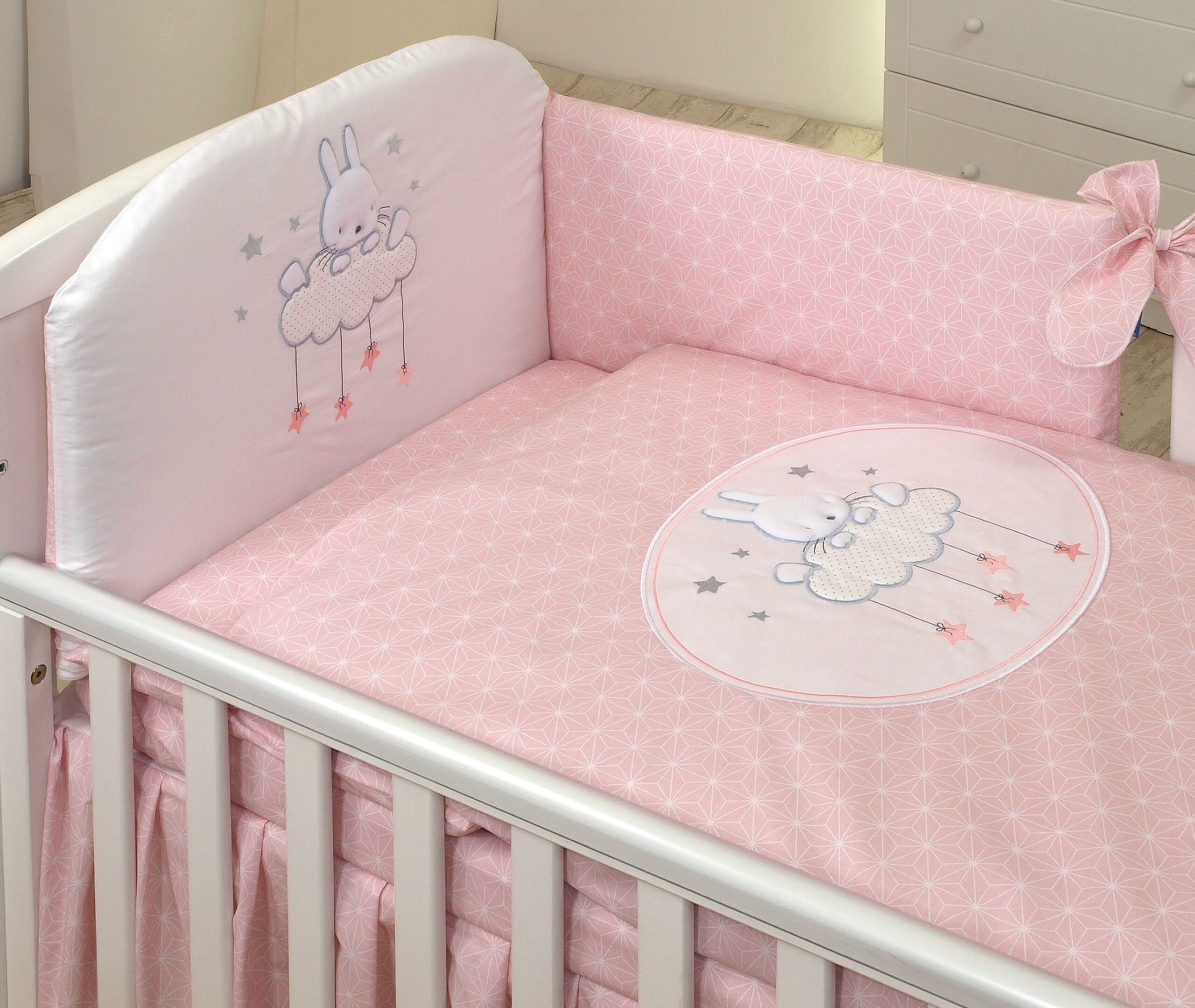 Conjunto de berço bebé, roupa de cama bebé - Image 5