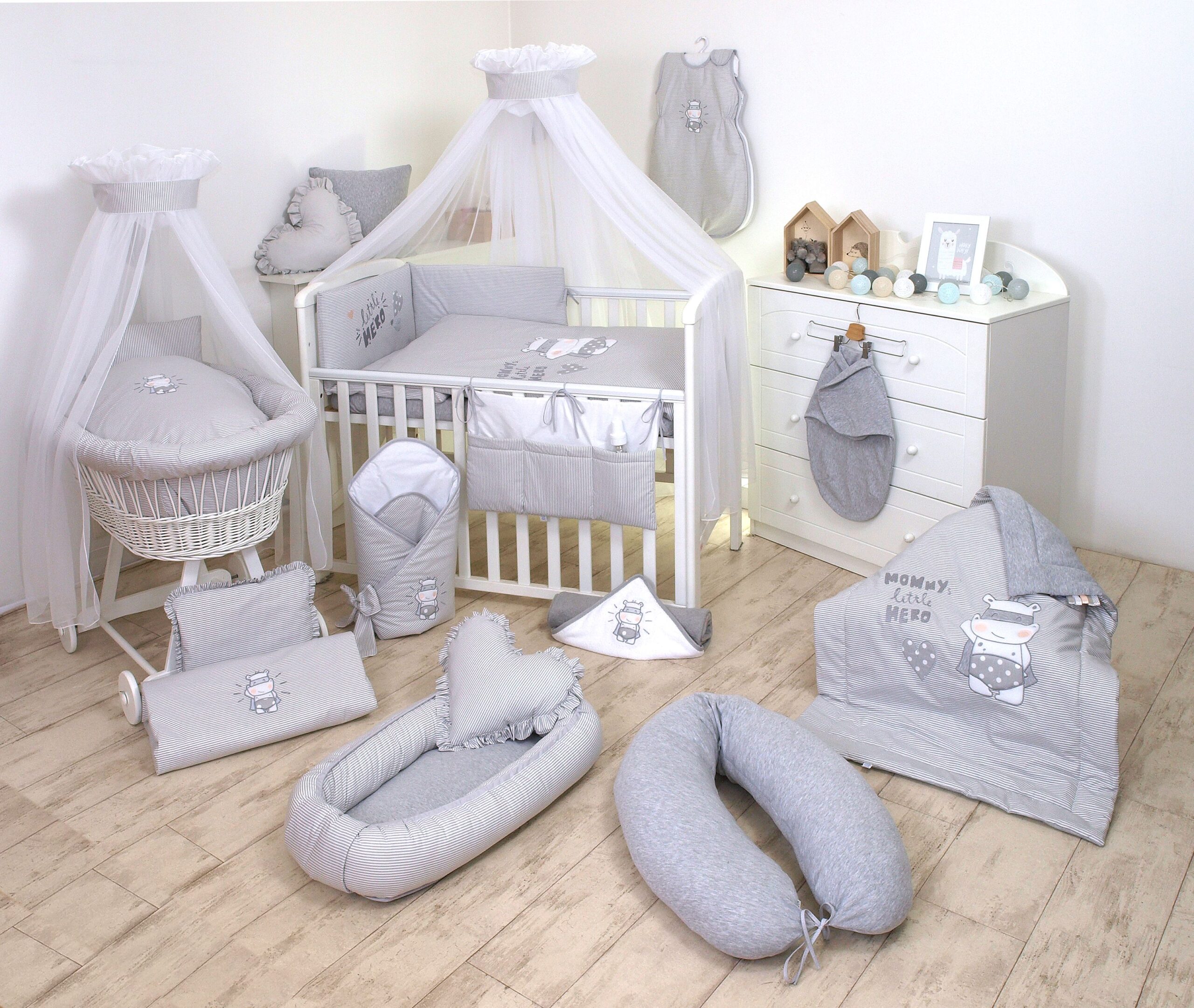 Conjunto de berço bebé, roupa de cama bebé - Image 4