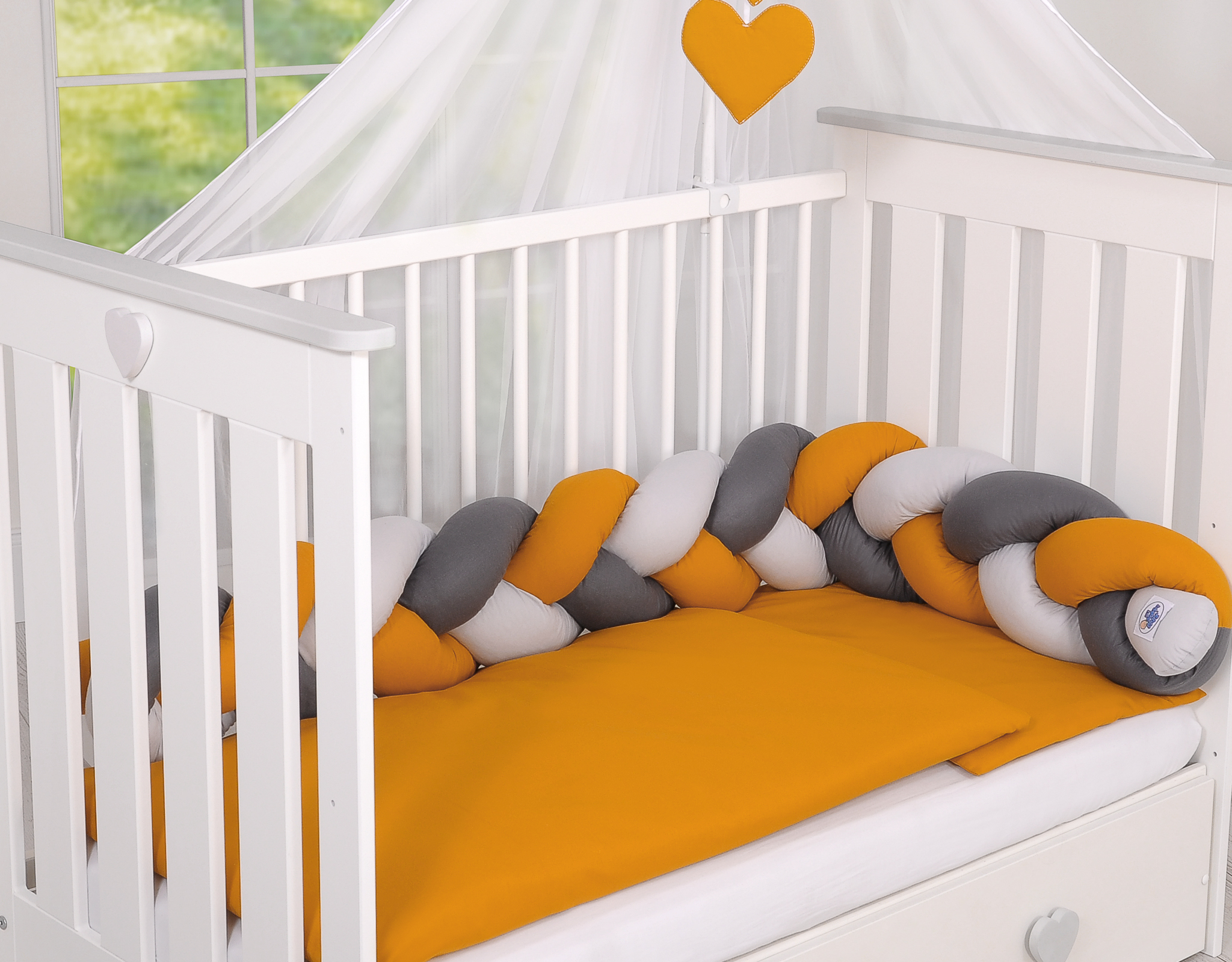 Conjunto de berço bebé 5+ elementos Trança - Image 12