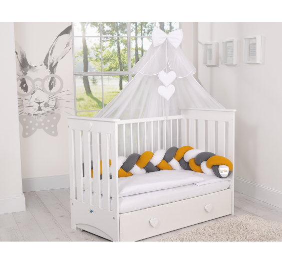 Conjunto de berço bebé 5+ elementos Trança
