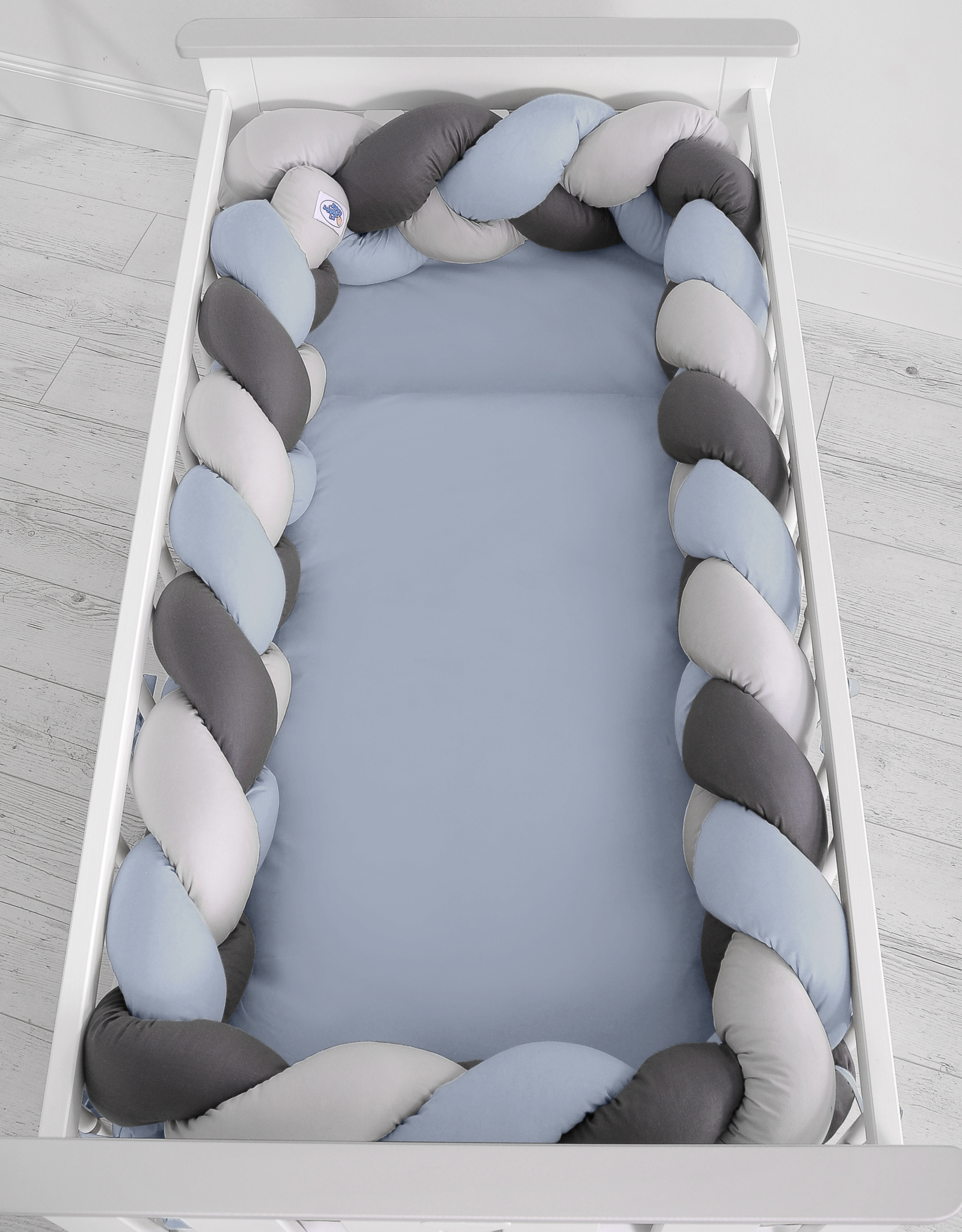 Conjunto de berço bebé 5+ elementos Trança