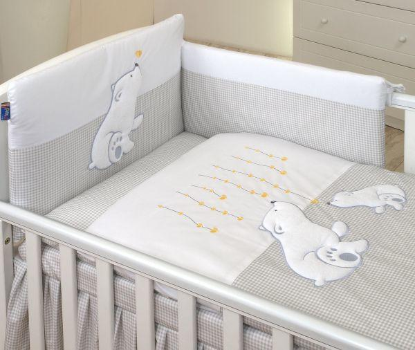 CONJUNTO DE BERÇO DE BEBÉ 3 ELEMENTOS