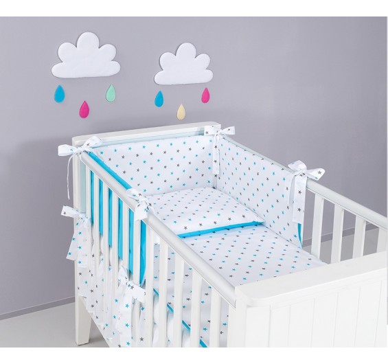 CONJUNTO DE BERÇO DE BEBÉ 3 ELEMENTOS