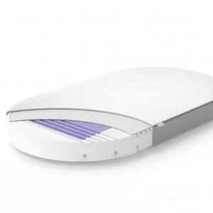 Colchão de berço oval grande ou redondo premium