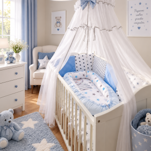 CONJUNTO DE CAMA BEBÉ 5 ELEMENTOS